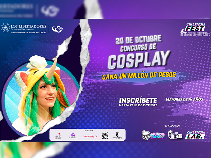 Cinestesia Fest invita a su primer concurso de cosplay
