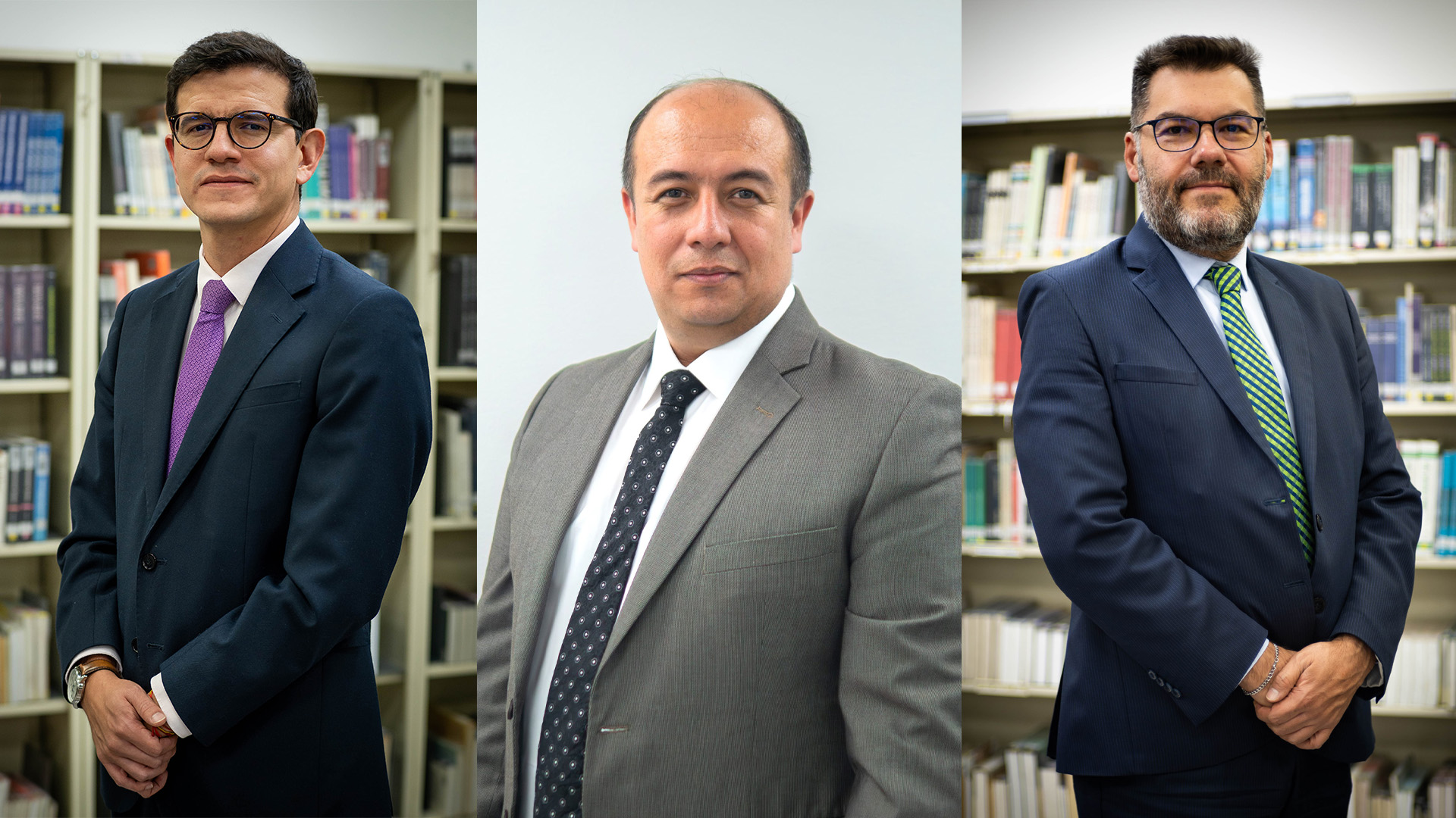 Los decanos de Los Libertadores que hoy lideran las conversaciones académicas del país en la Psicología, el Derecho y la Economía