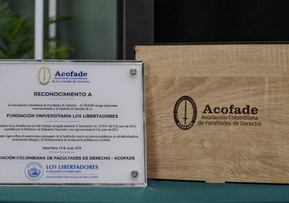 El sello de la excelencia: Programa de Derecho de Los Libertadores renueva su Acreditación de Alta Calidad