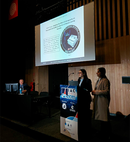 El proyecto I.R.M.A. expone su trabajo en el Congreso Internacional de Astronomía 2022_