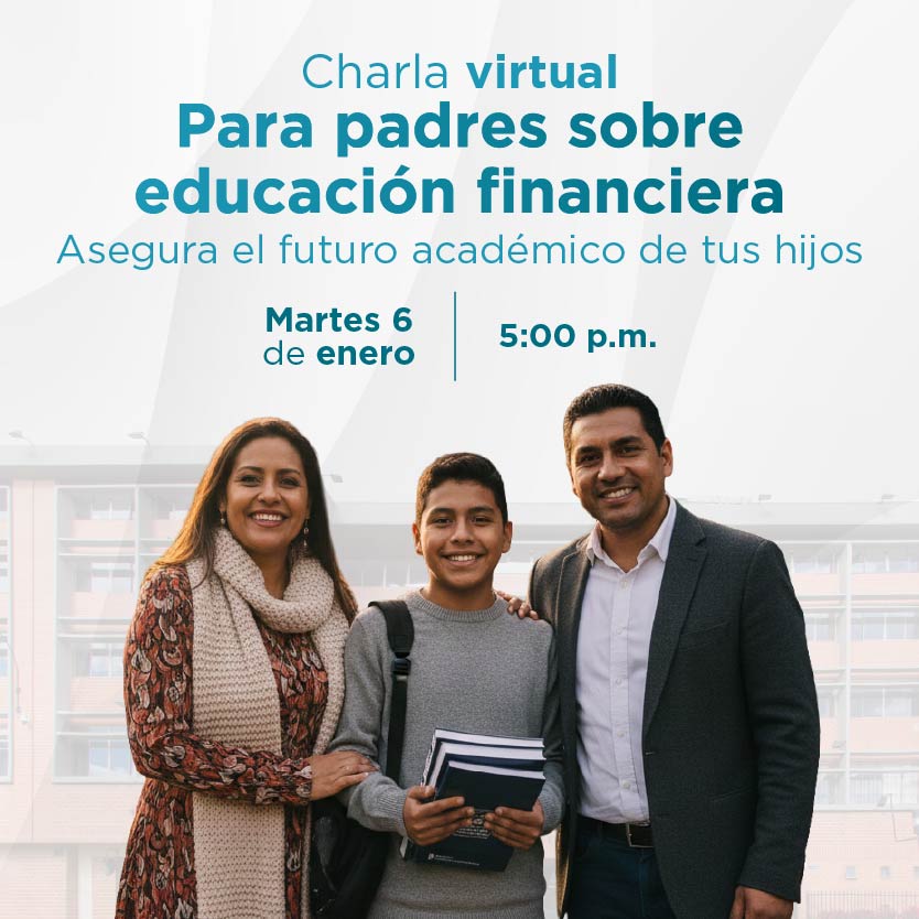 Charla Virtual para Padres sobre Educación Financiera