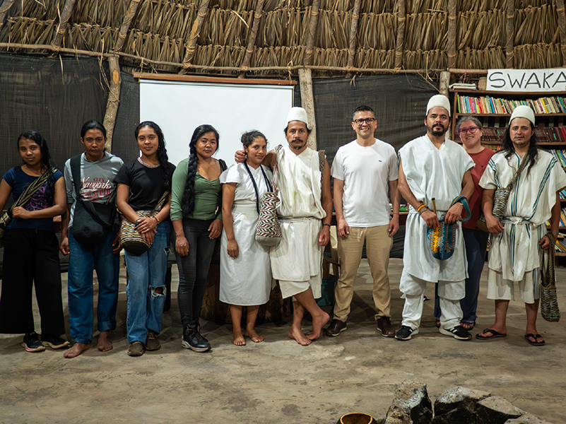 Nuestra Licenciatura en Etnoeducación visitó a comunidad Arhuaca en Valledupar