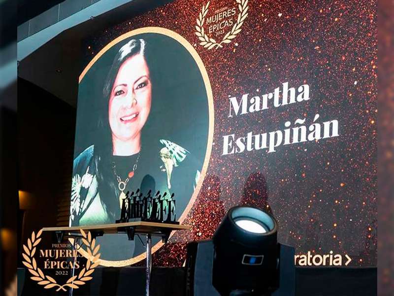 Martha Estupiñan es egresada de Los Libertadores