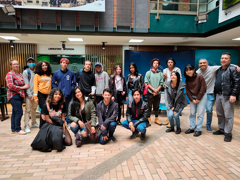 Visita de Colegios, actividad viaje en el tiempo del 29 de octubre 1